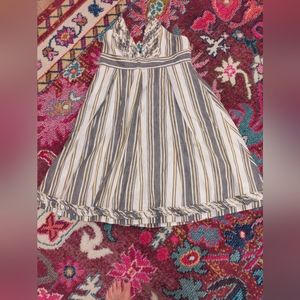 J.Crew V-Neck Mexicali halter sundress